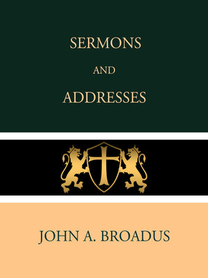 cover image of Sermons and Addresses